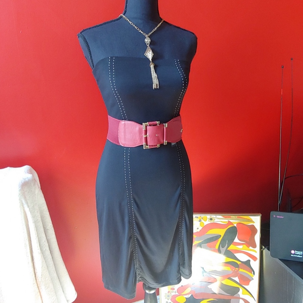 Charlotte Russe little black dress form fitted
